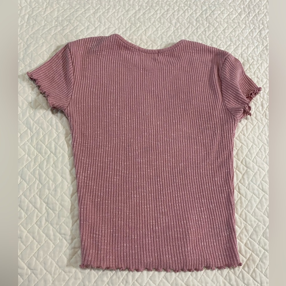 Pink Ribbed Top - Picture 2 of 7